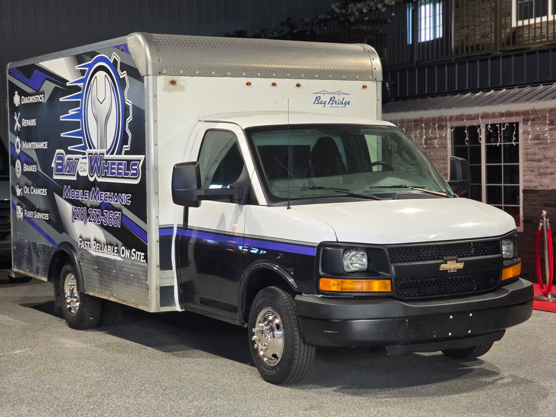 Bay on Wheels mobile mechanic truck